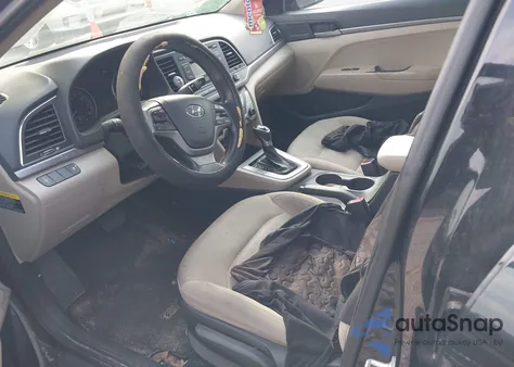 2018 Hyundai Elantra Se from USA, damaged, VIN 5NPD74LF7JH351495